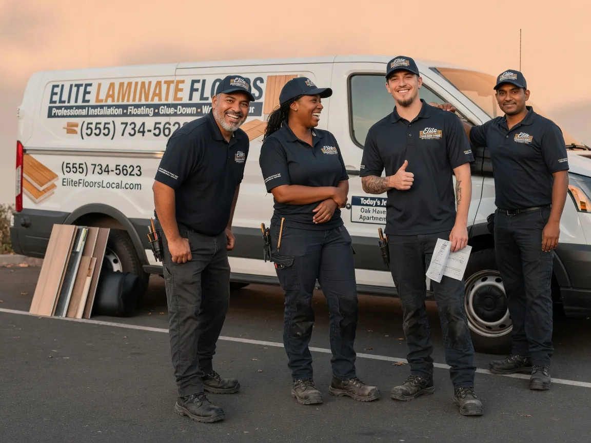 Laminate flooring installation company in Oilton, TX